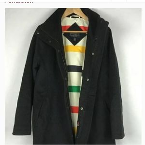 Pendleton Wool Black Jacket.  Size Small.